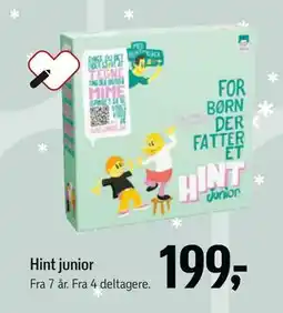 Føtex Hint junior, DKK 199 tilbud