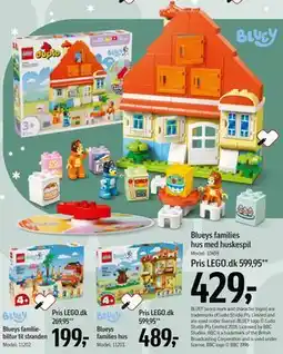 Føtex Blueys families hus med huskespil, DKK 429 tilbud