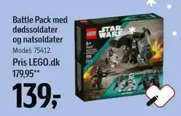 Føtex Battle Pack med dødssoldater og natsoldater, DKK 139 tilbud