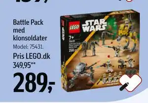 Føtex Battle Pack med klonsoldater, DKK 289 tilbud