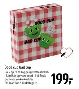 Føtex Good cup Bad cup, DKK 199 tilbud