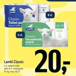 Føtex Lambi Classic, DKK 20 tilbud