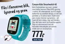 Føtex Canyon Kids Smartwatch 4G, DKK 777 tilbud