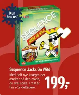 Sequence Jacks Go Wild, DKK 199