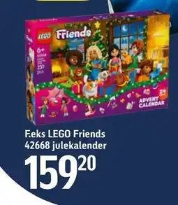 Føtex LEGO Friends 42668 julekalender, DKK 159.2 tilbud