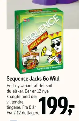 Føtex Sequence Jacks Go Wild, DKK 199 tilbud