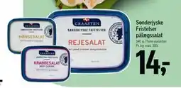 Føtex Sønderjyske Fristelser pålægssalat, DKK 14 tilbud