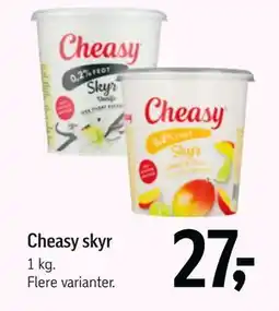 Føtex Cheasy skyr, DKK 27 tilbud