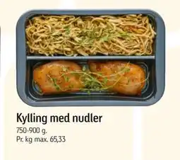 Føtex Kylling med nudler, DKK 49 tilbud