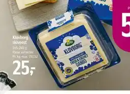 Føtex Klovborg skiveost, DKK 25 tilbud