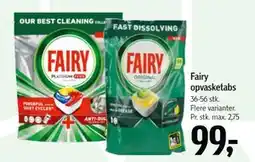 Føtex Fairy opvasketabs, DKK 99 tilbud