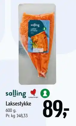 Føtex Laksestykke, DKK 89 tilbud