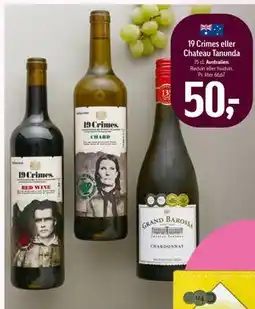 Føtex 19 Crimes eller Chateau Tanunda, DKK 50 tilbud