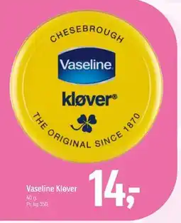 Føtex Vaseline Kløver, DKK 14 tilbud