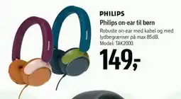 Føtex Philips on-ear til børn, DKK 149 tilbud