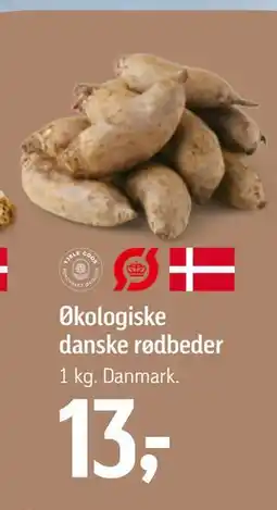 Føtex Økologiske danske rødbeder, DKK 13 tilbud