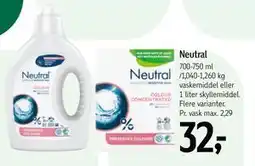 Føtex Neutral, DKK 32 tilbud