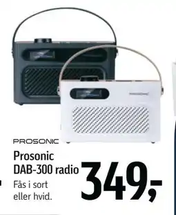 Føtex Prosonic DAB-300 radio, DKK 349 tilbud
