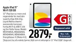 Føtex Apple iPad 11” Wi-Fi 128 GB, DKK 2879 tilbud