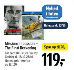 Føtex Mission: Impossible – The Final Reckoning, DKK 119 tilbud