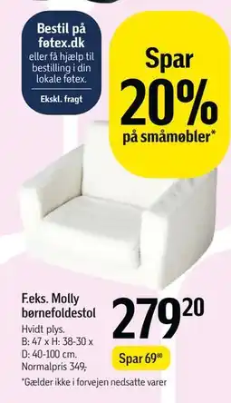 Føtex Spar 20% på småmøbler tilbud