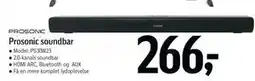 Føtex Prosonic soundbar, DKK 266 tilbud