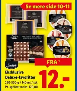 Lidl Eksklusive Deluxe-favoritter tilbud