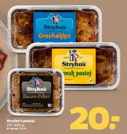 Netto Stryhn's postej, DKK 20 tilbud