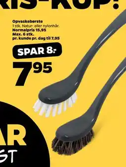 Netto Opvaskebørste, DKK 7.95 tilbud