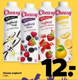 Netto Cheasy yoghurt, DKK 12 tilbud