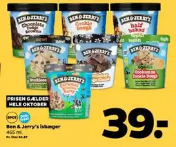 Netto Ben & Jerry's isbæger, DKK 39 tilbud