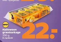 Netto Halloween græskarkage, DKK 22 tilbud