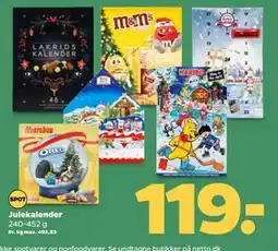 Netto Julekalender, DKK 119 tilbud