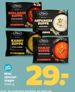 Netto Mou specialsuppe, DKK 29 tilbud