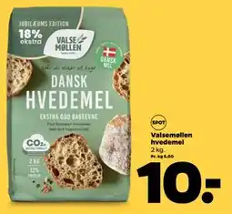 Netto Valsemøllen hvedemel, DKK 10 tilbud