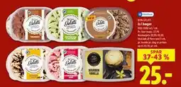 Lidl Is i bæger, DKK 25 tilbud