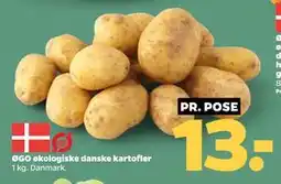 Netto ØGO økologiske danske kartofler, DKK 13 tilbud