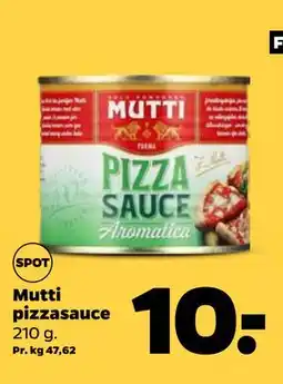 Netto Mutti pizzasauce, DKK 10 tilbud