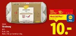 Lidl Skrabeæg, DKK 12, App-pris tilbud