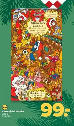 Netto Castus julekalender, DKK 99 tilbud