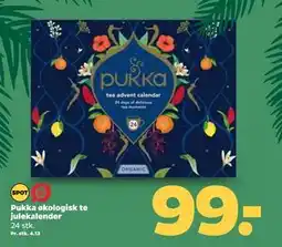 Netto Pukka økologisk te julekalender, DKK 99 tilbud