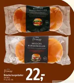 Føtex Brioche burgerboller, DKK 22 tilbud