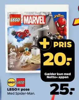 Netto LEGO pose, DKK 25, App-pris tilbud