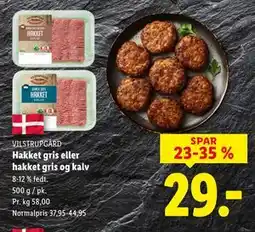 Lidl Hakket gris eller hakket gris og kalv, DKK 29 tilbud