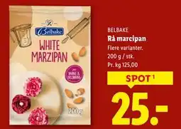 Lidl Rå marcipan, DKK 25 tilbud