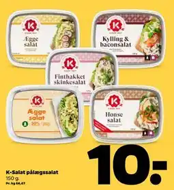 Netto K-Salat pålægssalat, DKK 10 tilbud
