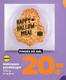Netto Halloween pandekager, DKK 20 tilbud