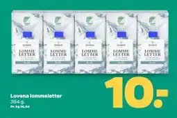 Netto Lovena lommeletter, DKK 10 tilbud