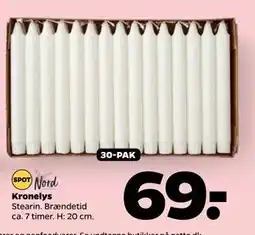 Netto Kronelys, DKK 69 tilbud