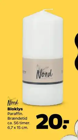 Netto Bloklys, DKK 20 tilbud